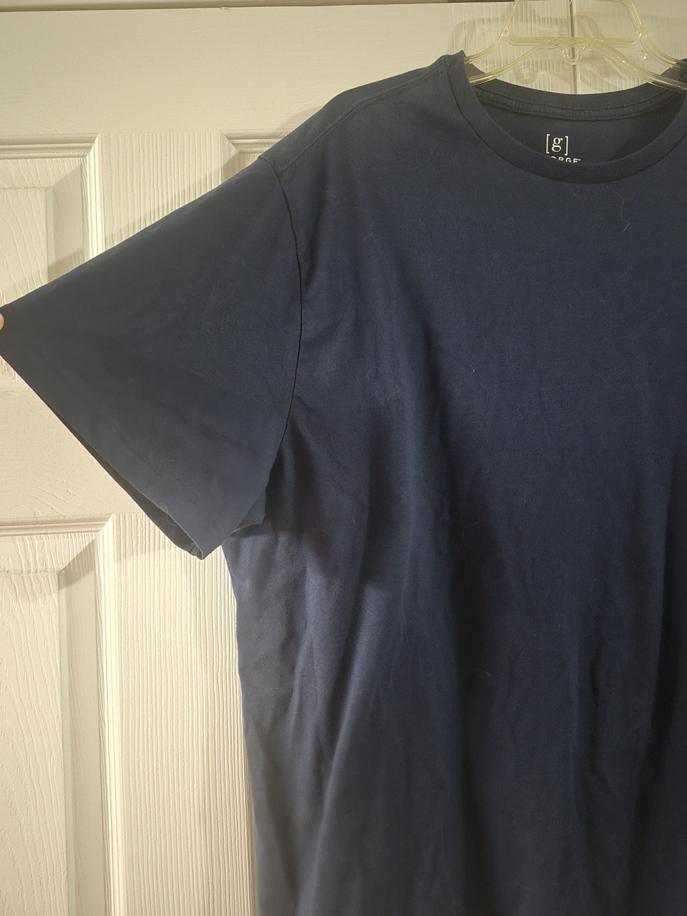 George Navy Short Sleeve Crew Neck Tee - Picture 3 of 3